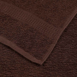 Berkfield Sauna Towels 4 Pcs Brown 80X200 Cm 360 Gsm 100% Cotton - thumbnail 6