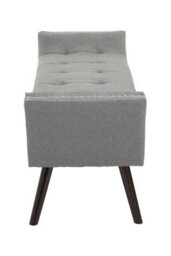 Buttercup Farm Alea Bench - Wood/textile - L46 X W161 X H55 Cm - Grey - thumbnail 5