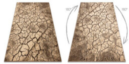 RugsX Carpet Karmel Terra Cracked Ground Nut  300X400 Cm - thumbnail 2