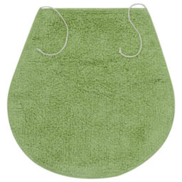 Walplus Bathroom Mat Set 3 Pieces Fabric Green - thumbnail 4
