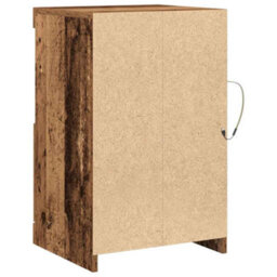 Walplus Side Cabinet Old Wood 41 X 37 X 67 Cm Engineered Wood - thumbnail 9