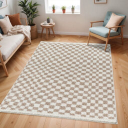 Kittu Light Brown Area Rug-160Cm X 213Cm - thumbnail 1