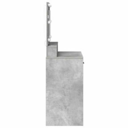 Walplus Dressing Table Concrete Grey 79 X 41 X 135 Cm Engineered Wood - thumbnail 6