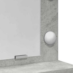 Walplus Dressing Table Concrete Grey 79 X 41 X 135 Cm Engineered Wood - thumbnail 9