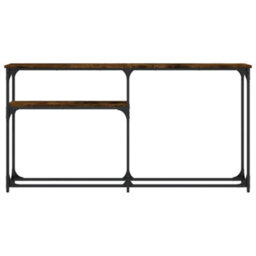 Vidaxl Console Table Smoked Oak 145X22.5X75 Cm Engineered Wood - thumbnail 4