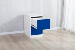 Phoenix Safe Company Phoenix Fc Series Fc1002Gbk Filing Cabinet In Blue - thumbnail 3