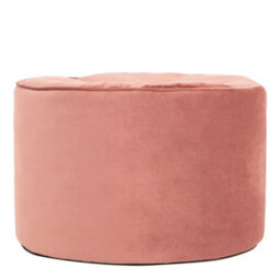 icon Milano Velvet Bean Bag Pouffe Dusk Pink Large Velvet Footstools - thumbnail 1