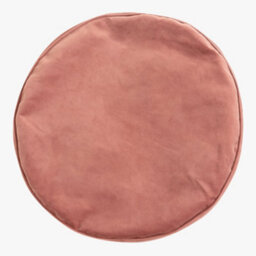 icon Milano Velvet Bean Bag Pouffe Dusk Pink Large Velvet Footstools - thumbnail 3