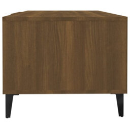 Berkfield Sturdy Coffee Table Brown Oak 102X50X40 Cm Engineered Wood - thumbnail 7
