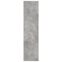 Berkfield Wardrobe Concrete Grey 80X50X200 Cm Engineered Wood - thumbnail 5