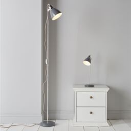 Colours Estiva Grey Floor Lamp - thumbnail 6