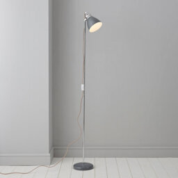 Colours Estiva Grey Floor Lamp - thumbnail 1