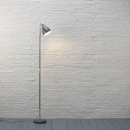 Colours Estiva Grey Floor Lamp - thumbnail 2