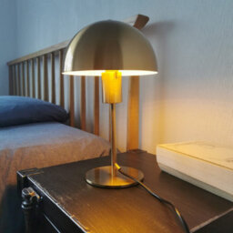 CGC Lighting Cgc Brushed Gold Mushroom Table Lamp - thumbnail 2