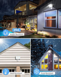 Aigostar Security Lights Outdoor Motion Sensor, 30W Pir Floodlight, 2510 Lumens Ip65 Waterproof 6500K Cool White - thumbnail 6