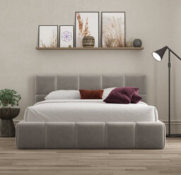 Ds Living Ovella Cubed Upholstered Plush Pebble Bed - thumbnail 2