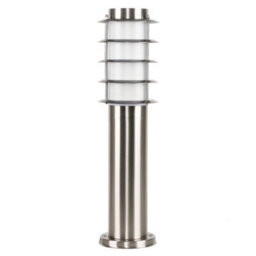 Valuelights Wharf Modern Outdoor Stainless Steel Bollard Lantern Light Post