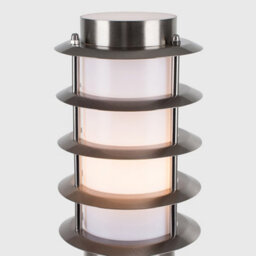 Valuelights Wharf Modern Outdoor Stainless Steel Bollard Lantern Light Post - thumbnail 3
