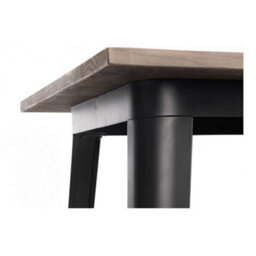Ashfield Grafton Bar Table & 2 Luxe Blue Bar Stools - thumbnail 2