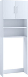 Vcm Bathroom Furniture Washing Machine Cabinet Jutas White W. 64 X H. 190 X D. 25 Cm - thumbnail 2