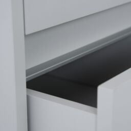 Spacepro Modular Dove Grey 3 Drawer Tower Unit (H)2100mm (W)450mm (D)500mm - thumbnail 7