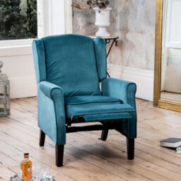 Barksdale Recliner Armchair - Teal - thumbnail 5