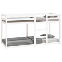 Berkfield Bunk Bed White 80X200 Cm Solid Wood Pine - thumbnail 2