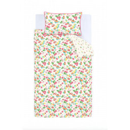 Catherine Lansfield Fruity Friends Reversible Single Duvet Cover Set With Pillowcase Bright - thumbnail 5