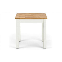 Ashfield Ivory And Oak Classic Lamp Table - thumbnail 2