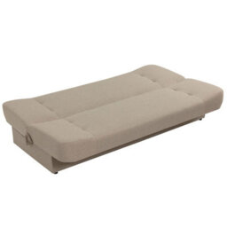 Living Room Sofa Jonas With Click Clack Sleeping Function Storage And Wooden Frame Black And Red - thumbnail 4