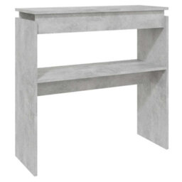 Vidaxl Console Table Concrete Grey 80X30X80 Cm Engineered Wood Console Tables - thumbnail 2
