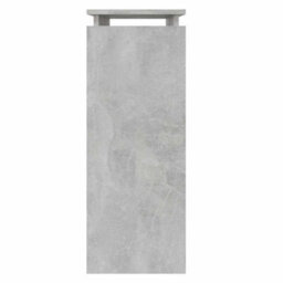 Vidaxl Console Table Concrete Grey 80X30X80 Cm Engineered Wood Console Tables - thumbnail 5