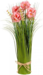 Smart Garden Marco Paul Artificial Indoor Flower Bouquet - Pink - thumbnail 3