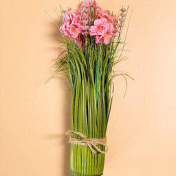 Smart Garden Marco Paul Artificial Indoor Flower Bouquet - Pink - thumbnail 7
