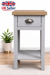 Spot On Dealz Bedside Cabinet Small Bed Side Table For Bedroom 1 Drawer Wooden Side Storage Nightstand - thumbnail 4