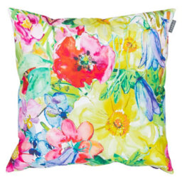 icon Indoor And Outdoor Waterproof Filled Cushion Set Of 4 Painterly Floral - thumbnail 2