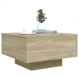 Vidaxl Coffee Table Sonoma Oak 55X55X31 Cm Engineered Wood - thumbnail 4