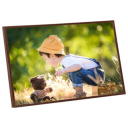 Berkfield Modern Photo Frames Collage 5 Pcs For Wall Or Table Bronze 70X90Cm Mdf - thumbnail 4