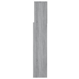 Berkfield Headboard Cabinet Grey Sonoma 160X19X103.5 Cm - thumbnail 6