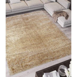 Melrose Laguna Super Soft Shaggy Light Beige Area Rug 080/150Cm - thumbnail 6