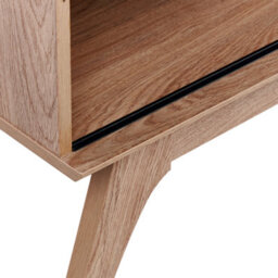 Beliani Modern Tv Stand, Brown Particle Board, W120 X D40 X H44Cm - thumbnail 7