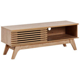 Beliani Modern Tv Stand, Brown Particle Board, W120 X D40 X H44Cm - thumbnail 5