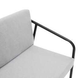 More4Homes Malibu Garden Sofa Set 4 Seater Outdoor Corner Sofa With Glass Table (Grey) - thumbnail 8