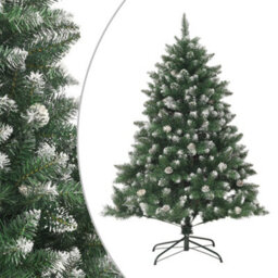 Berkfield Artificial Christmas Tree With Stand 120 Cm Pvc