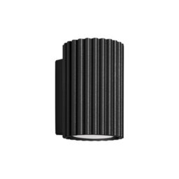 Sollux Lighting Karbon Aluminum Black 1 Lights Minimalist Wall Light - thumbnail 1
