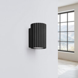 Sollux Lighting Karbon Aluminum Black 1 Lights Minimalist Wall Light - thumbnail 2