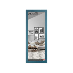 "AK Frames Sleek 20X12"" Navy Blue Thin Modern Picture Frame - Slim And Design For Posters, Prints And Photos - Elegant Wall Frame Decor" - thumbnail 1