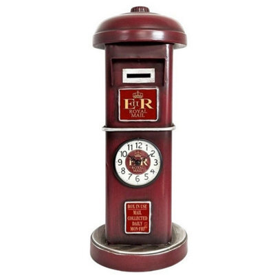 Minster Table Clock - L42 X W17 X H17 Cm - image 1
