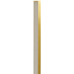 Beliani 90 Cm Gold Led Wall Lamp With Aluminium Body And Black Iron Base - thumbnail 4