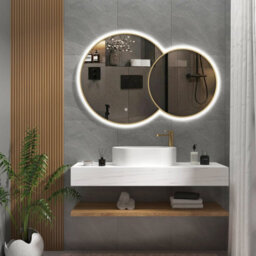 Royal Bathrooms Enso 800 X 600mm Bathroom Mirror Framed Dimmable Led Anti-Fog Ip44  Illuminated Backlit Wall Touch Vanity Mirror - thumbnail 5
